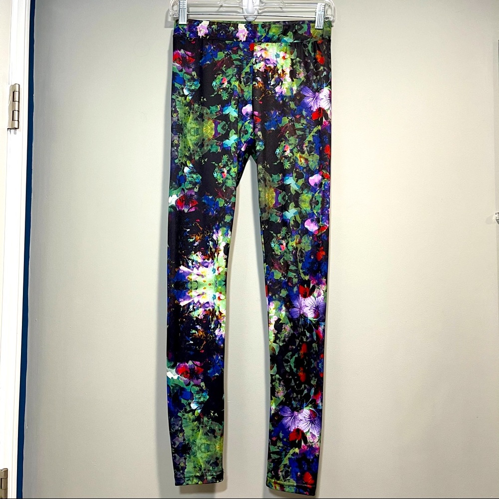 H & M Flower Print Leggings  for girls or woman size S